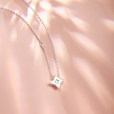"Starlit Melody" Collier en argent sterling