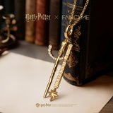 Harry Potter x FANCIME Baguette de Ron Weasley Pendentif Argent
