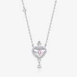 Harry Potter x FANCIME Collier en Argent de Potion d'Amour avec Design Texturé Brossé