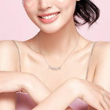 FANCIME "Clover Blossom" Collier en argent sterling