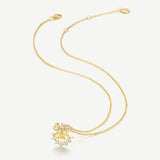 Bracelet pendentif en argent Promise Lock