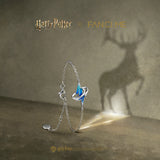 Bracelet en argent marque Patronus Harry Potter x FANCIME Design phosphorescent
