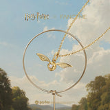 Collier en argent sterling Golden Snitch x Harry Potter FANCIME