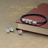Bracelet en argent cuir Harry Potter x FANCIME