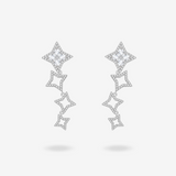 FANCI ME "Starlit Melody" Sterling Silver Drop Earrings Main