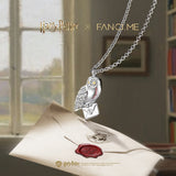 Collier en argent sterling Hedwig x Harry Potter FANCIME