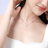 Collier en Argent Wisteria Tendril