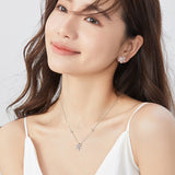 Collier Élégant en Argent Sterling “Majesté de l'Érable”