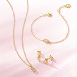Bracelet pendentif en argent Promise Lock