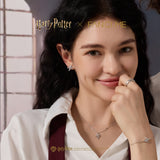 Boucles d'oreilles en argent marque Patronus Harry Potter x FANCIME