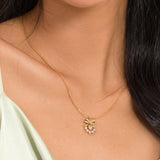 Bracelet pendentif en argent Promise Lock