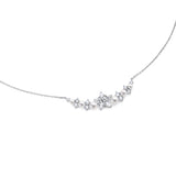 Collier en argent sterling "Vega Whisper" Étoile scintillante Alpha Lyrae