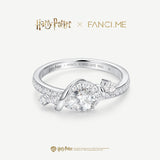 Harry Potter x FANCIME Anneau en Argent de Felix Felicis