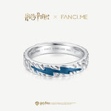 Harry Potter x FANCIME Anneau en Argent de Marque Patronus avec Design Thermochromique