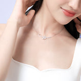 Collier en Argent Wisteria Vine
