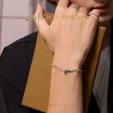 Bracelet en argent marque Patronus Harry Potter x FANCIME Design thermochromique