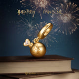 Harry Potter x FANCIME Charme Argenté Bombe Feu d'Artifice