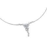 Collier en argent sterling "Vega Serenade" Étoile scintillante Alpha Lyrae