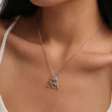 Molten Love Initial Charm Letter Y in Sterling Silver