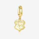 Charme en argent sterling de Poudlard x FANCIME Harry Potter