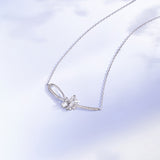 Collier en Argent Wisteria Vine