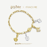 Bracelet en argent sterling avec charme magique x FANCIME Harry Potter