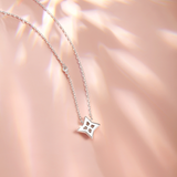 "Starlit Melody" Collier en argent sterling