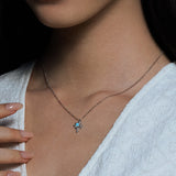 Collier en argent sterling "Starlit Dream" Étincelant