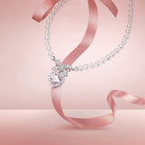 Collier en argent "Câlin de cœur" x FANCIME