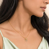 Bracelet pendentif en argent Promise Lock