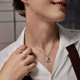Bague en argent sterling de la maison Gryffondor x Harry Potter FANCIME