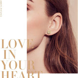 FANCIME Étoiles en diamant Hope en or jaune 18K