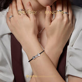 Bracelet en argent cuir Harry Potter x FANCIME