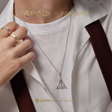 Harry Potter x FANCIME Collier Unisexe Reliques de la Mort