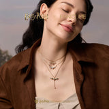 Collier en argent sterling Golden Snitch x Harry Potter FANCIME
