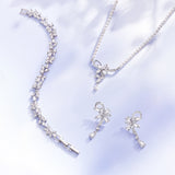 Collier en Argent Wisteria Tendril