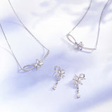 Collier en Argent Wisteria Vine