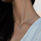 Collier en argent sterling "Starlit Dream" Étincelant