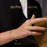 Harry Potter x FANCIME Anneau en Argent de Marque Patronus avec Design Thermochromique