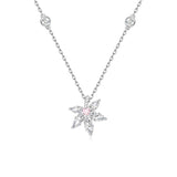 Collier Élégant en Argent Sterling “Majesté de l'Érable”