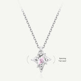 Collier en argent sterling "Starlit Dream" Étincelant