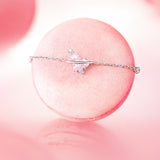 FANCIME "Chérie" Bracelet en Argent Sterling Planète Rose