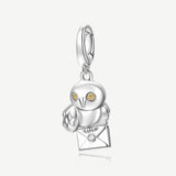 Charme en argent sterling Hedwige x FANCIME Harry Potter