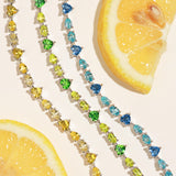FANCIME "Aube" Bracelet en argent sterling avec citrine de novembre