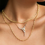 Collier en argent sterling "Vega Serenade" Étoile scintillante Alpha Lyrae