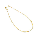 Bracelet en or jaune 14K Simple