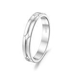 FANCIME "Mélodie Étoilée" Anneaux de Promesse en Argent Sterling Étoile pour Couples