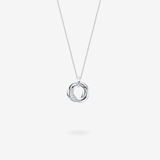 Collier en argent sterling pour couples "Mobitrinité" FANCIME
