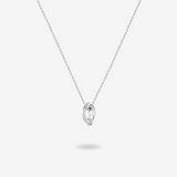 FANCIME "Temps Ensemble" Collier en argent sterling promesse pour couples