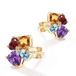 14k "Rainbow Flower" Studs - FANCI ME